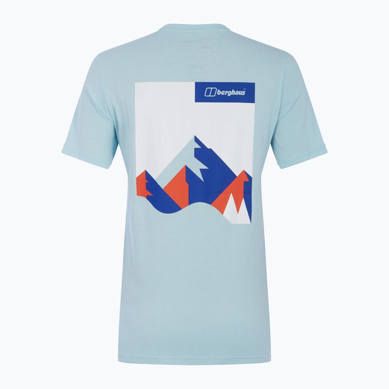 Tricou pentru femei Berghaus Boyfriend Dolomites iced aqua 9