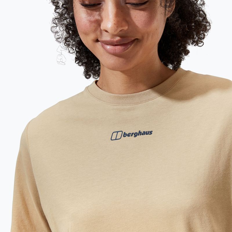 Tricou pentru femei Berghaus Boyfriend Dolomites sand dune 5