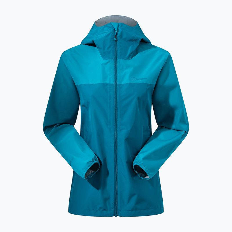 Geacă de ploaie pentru femei Berghaus Deluge Pro 3.0 deep ocean/jungle jewel pentru femei 11