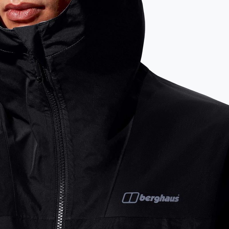 Geacă impermeabilă pentru bărbați Berghaus Deluge Pro 3.0 black/black 4