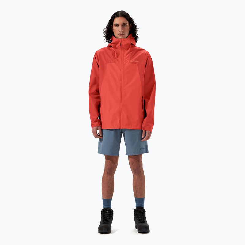 Geacă impermeabilă pentru bărbați Berghaus Deluge Pro 3.0 apricot flame/apricot spice 2