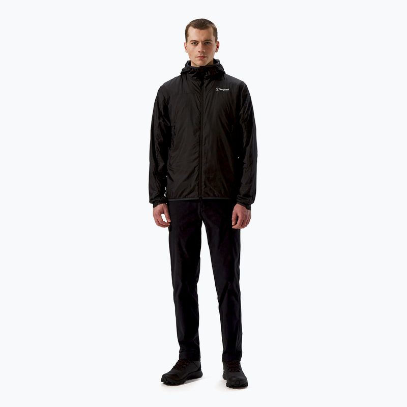 Geacă de vânt pentru bărbați Berghaus Alpha Resist-Air black/black 2