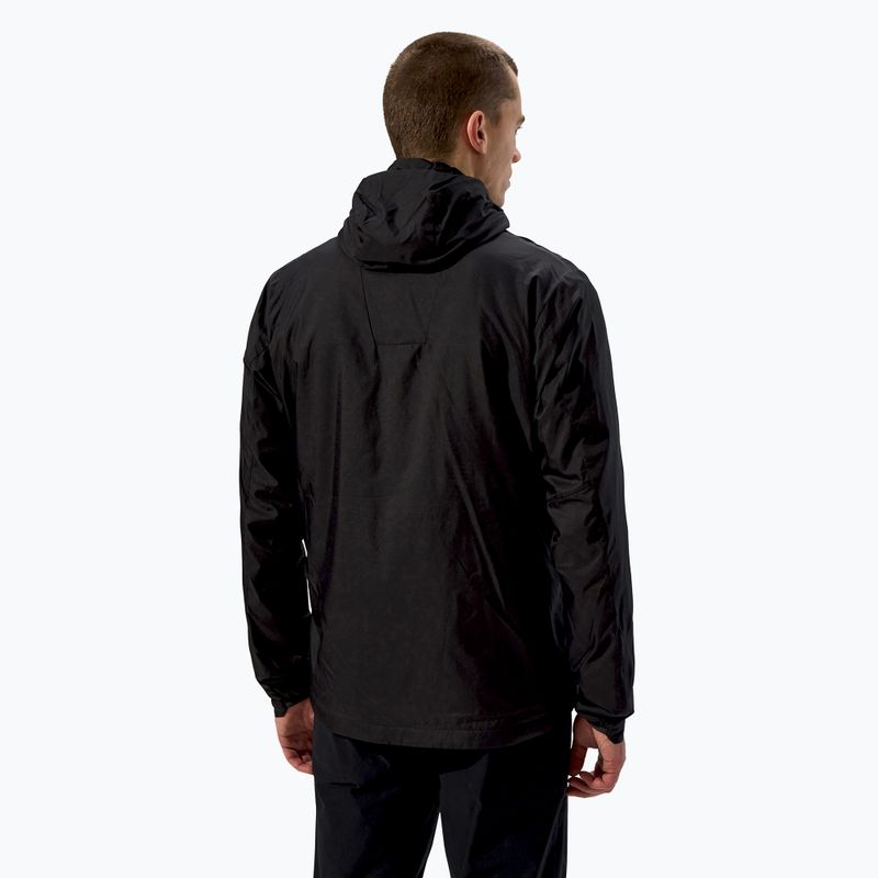 Geacă de vânt pentru bărbați Berghaus Alpha Resist-Air black/black 3