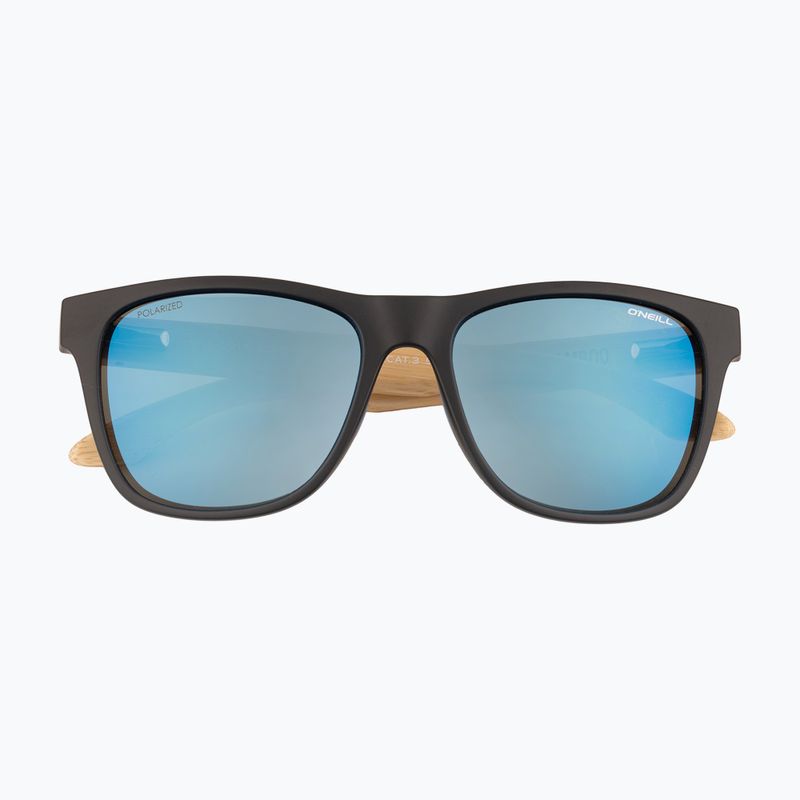 Ochelari de soare  O'Neill ONS 9016-2.0 matte black/bamboo/blue mirror 2
