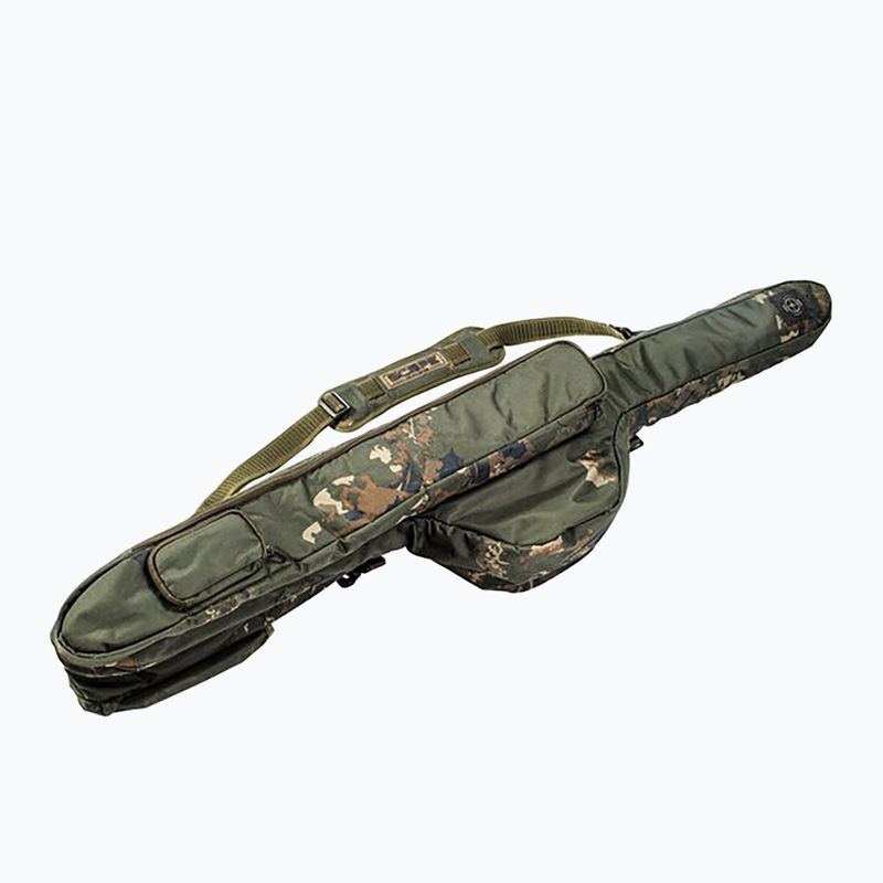 Husă pentru undițe Nash Tackle Scope OPS 10ft 2 Rod Skin verde-maro T3766