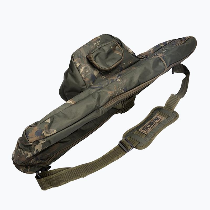 Husă pentru undițe Nash Tackle Scope OPS 10ft 2 Rod Skin verde-maro T3766 2