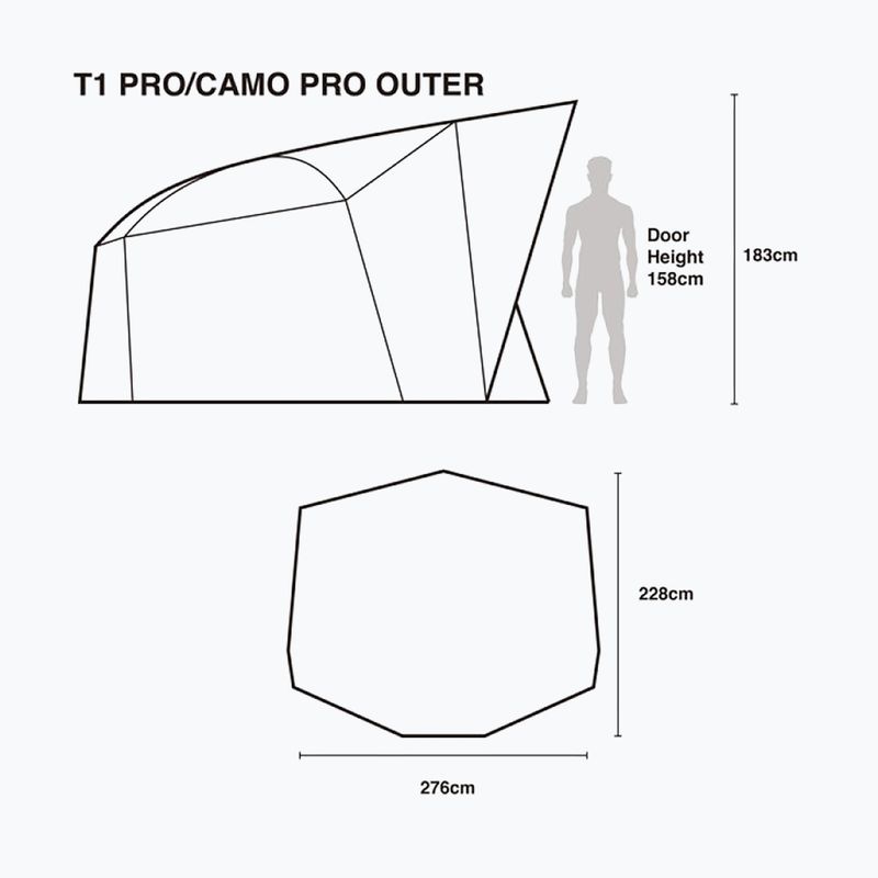 Nash Tackle Titan T1 Titan T1 Camo Pro cort de pescuit 7