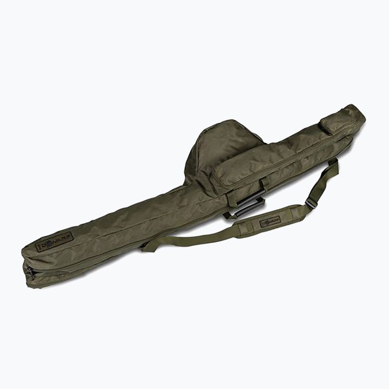 Husă pentru undițe Nash Tackle Dwarf 9ft 3 Rod Skin verde T4708