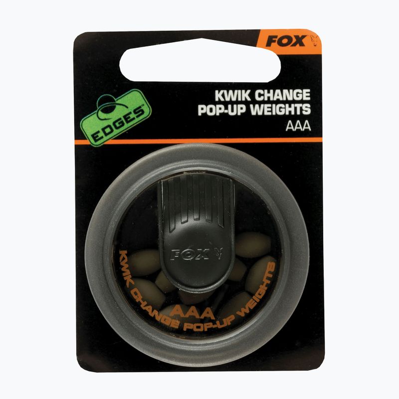 FOX Edges Kwick Change Pop-up Greutăți maro CAC514