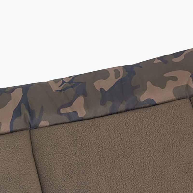 Pat de crap Fox R3 Camo XL Scaun de pat maro CBC056 3