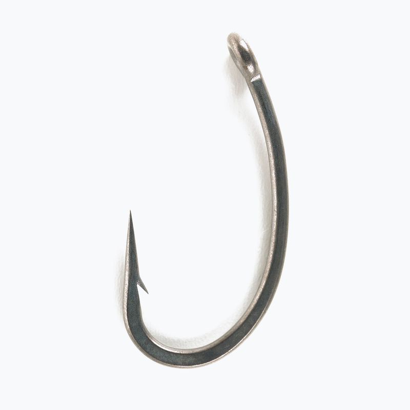 Fox Edges Carp Hooks Armapoint Curve Shank Dimensiunea gri CHK195