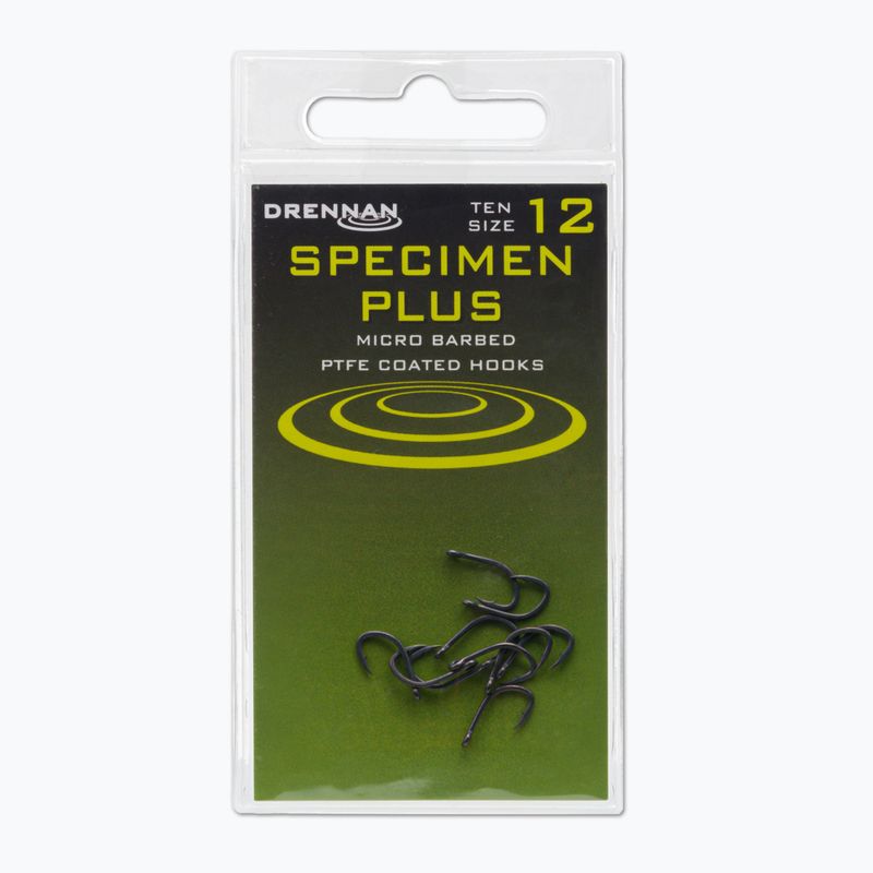 Drennan Specimen Plus cârlige negre HESPPM012 3