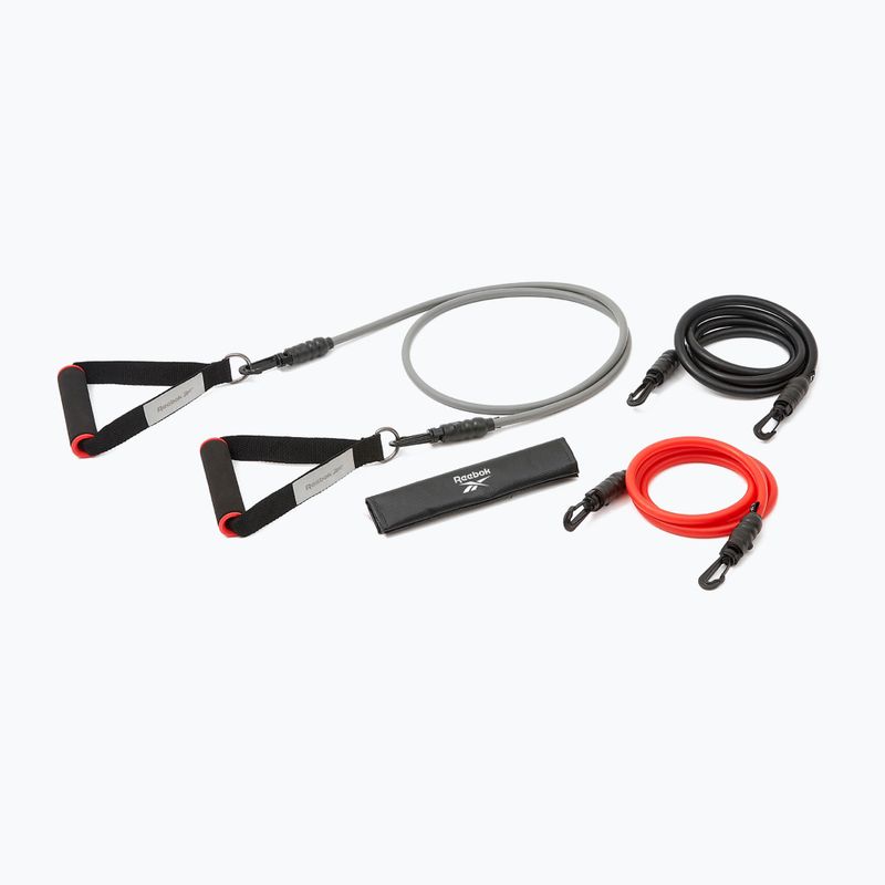 Set de cauciucuri pentru exerciții Reebok Power Tube colorat RATB-30034 2