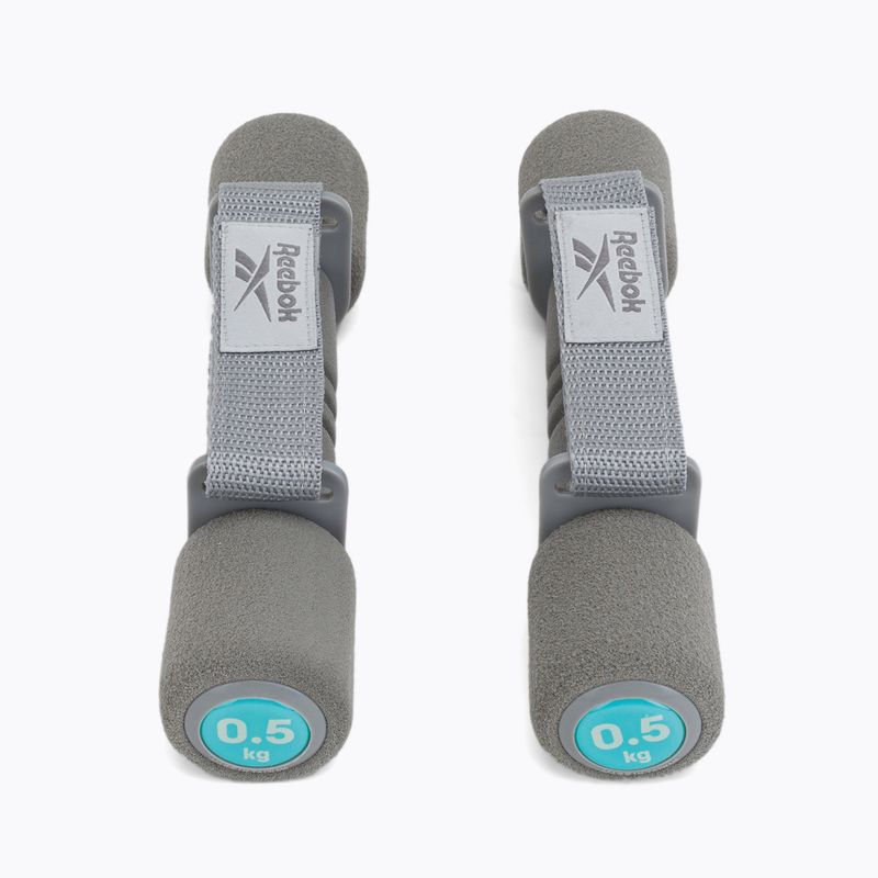 Gantere Reebok 2 x 0,5 kg gri RAWT-11060BL 3