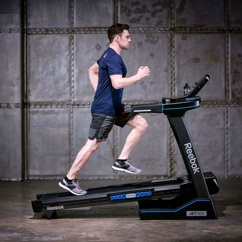 Bandă de alergare electrică Reebok Jet 300, negru, RVJF10721BKBT 12