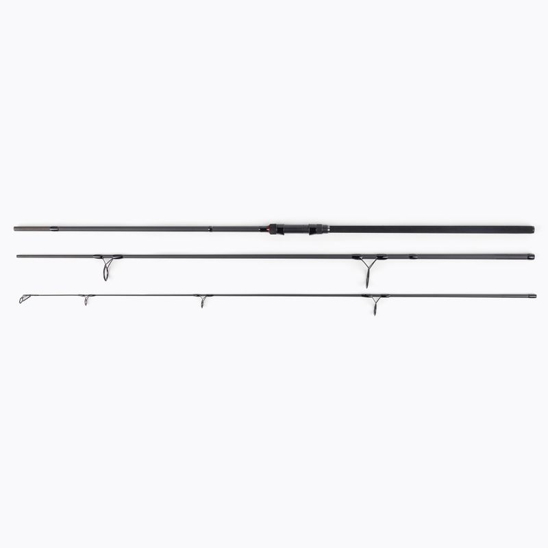 Tijă de pescuit crap Daiwa Black Widow Carp 3 sec negru 11584-369