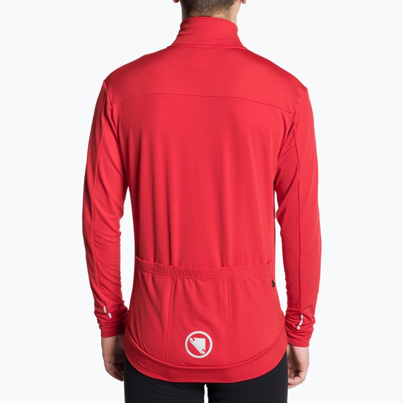 Longsleeve de ciclism pentru bărbați Endura Xtract Roubaix red 2