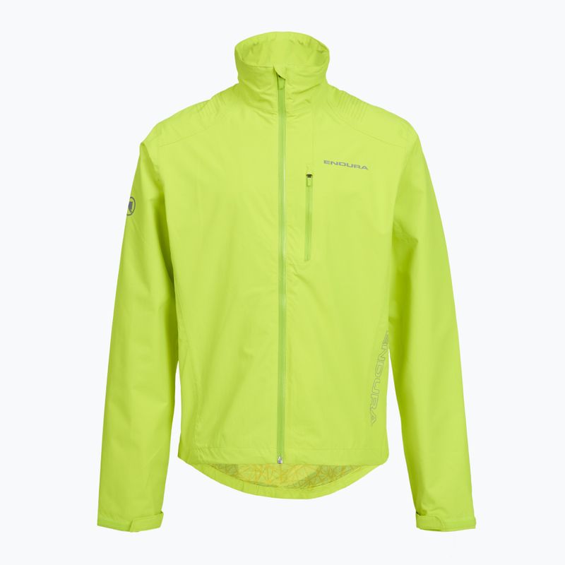 Geacă de ciclism pentru bărbați Endura Hummvee Waterproof hi-viz yellow