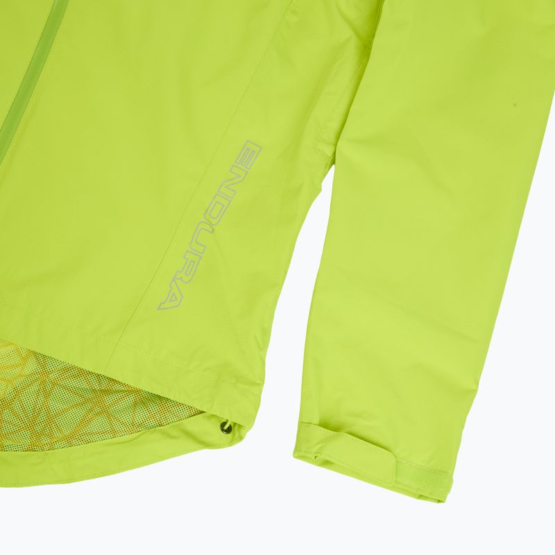 Geacă de ciclism pentru bărbați Endura Hummvee Waterproof hi-viz yellow 4