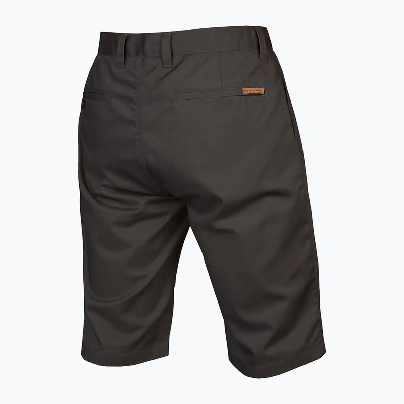 Pantaloni scurți de ciclism pentru bărbați Endura Hummvee Chino W/Liner grey 4