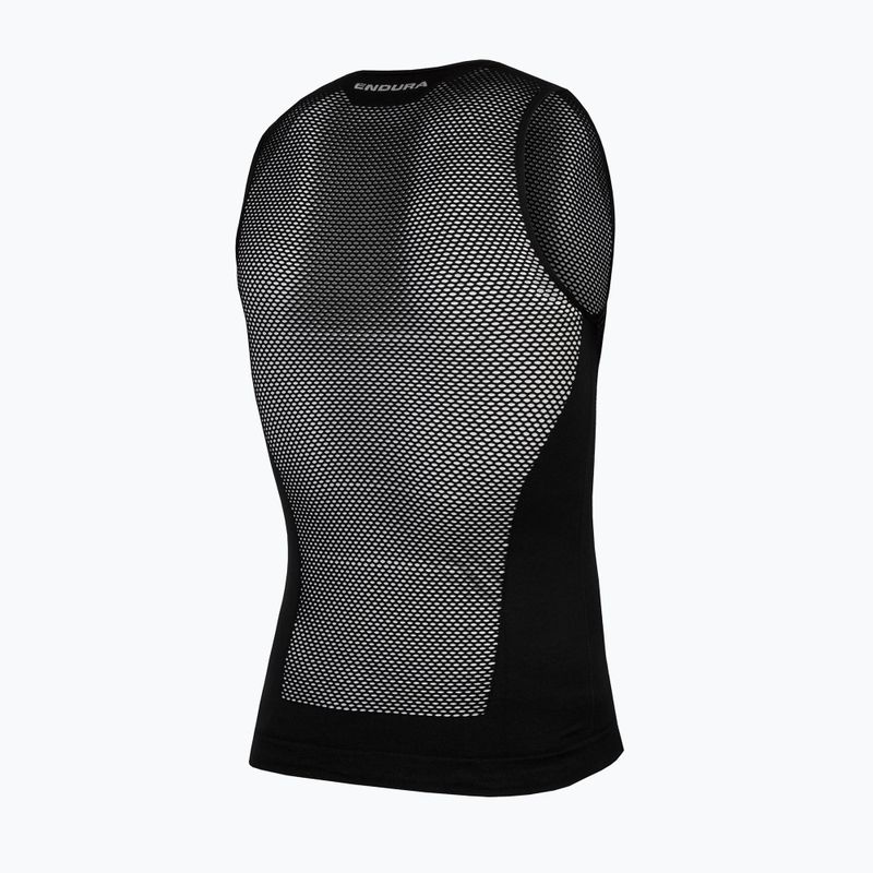 Tricou de ciclism pentru bărbați Endura Fishnet II Sleeveless Baselayer black 2