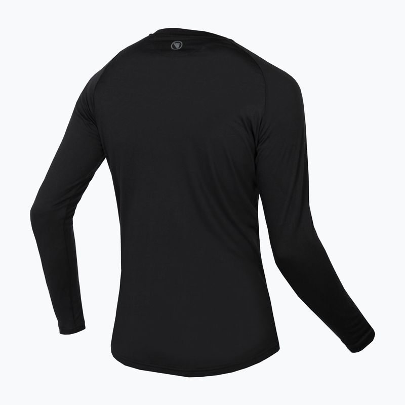 Longsleeve de ciclism pentru bărbați Endura Baabaa Merino black 2
