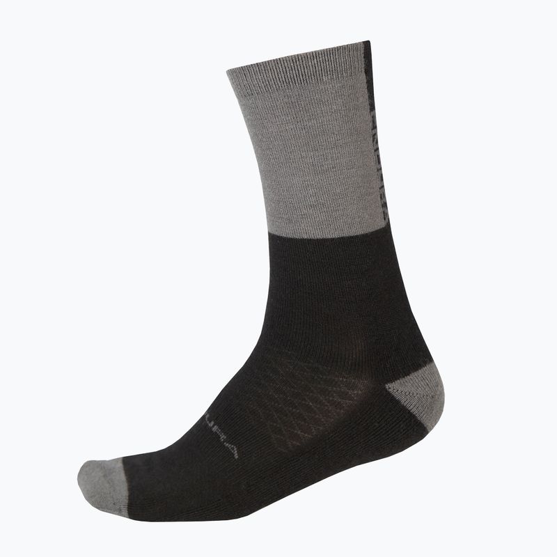 Șosete de ciclism Endura Baa Baa Merino Winter black