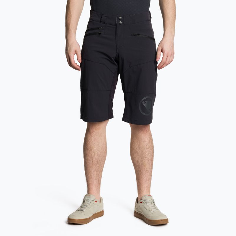 Pantaloni scurți de ciclism pentru bărbați Endura Singletrack II Short black