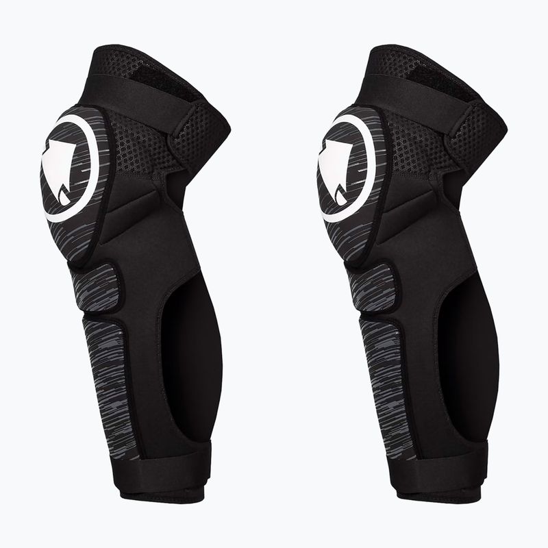 Protecții de genunghi pentru bicicletă  Endura Singletrack II Shin Protector black