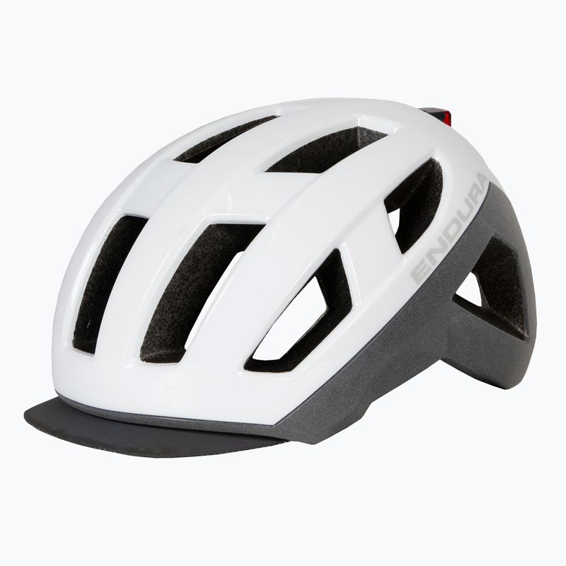 Cască de bicicletă Endura Urban Luminite white