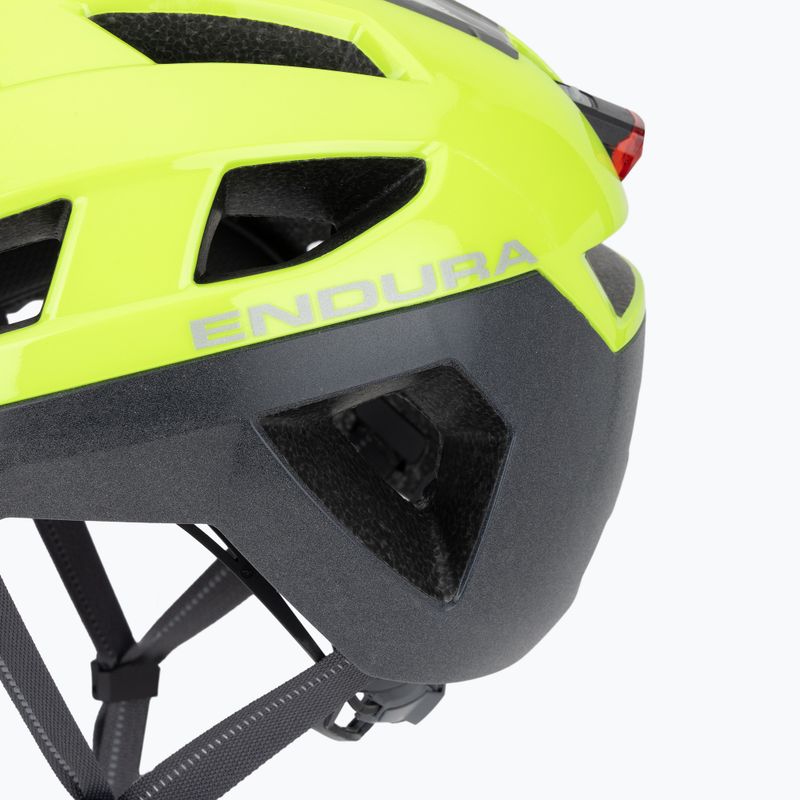 Cască de bicicletă Endura Urban Luminite hi-viz yellow 7