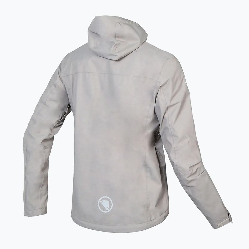 Geacă de ciclism pentru bărbați Endura Hummvee Waterproof Hooded fossil 7