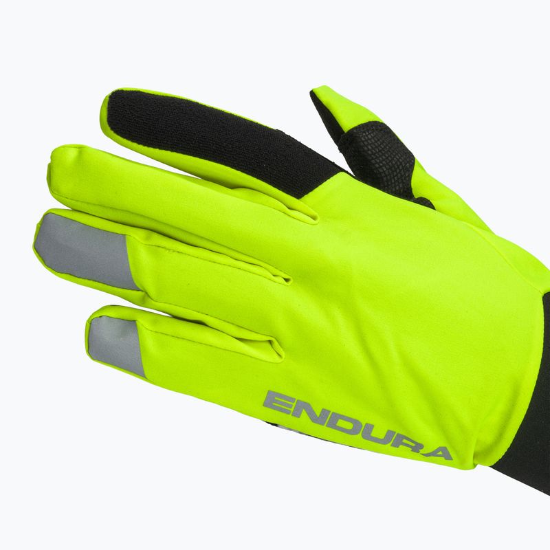 Mănuși de ciclism pentru bărbați Endura Strike bright yellow 5