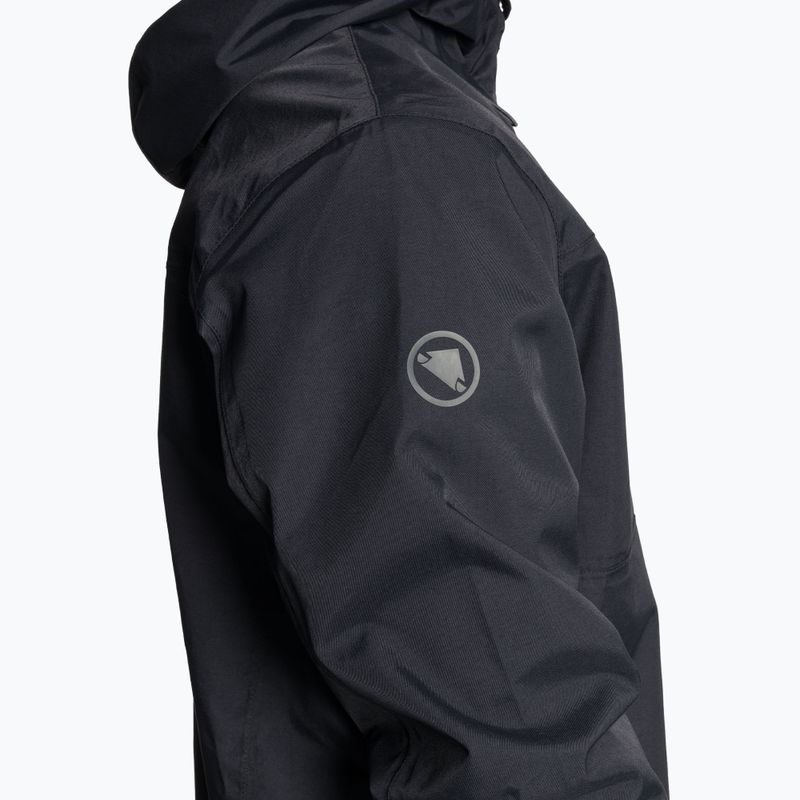 Geacă de ciclism pentru bărbați Endura Hummvee Waterproof Hooded black 5