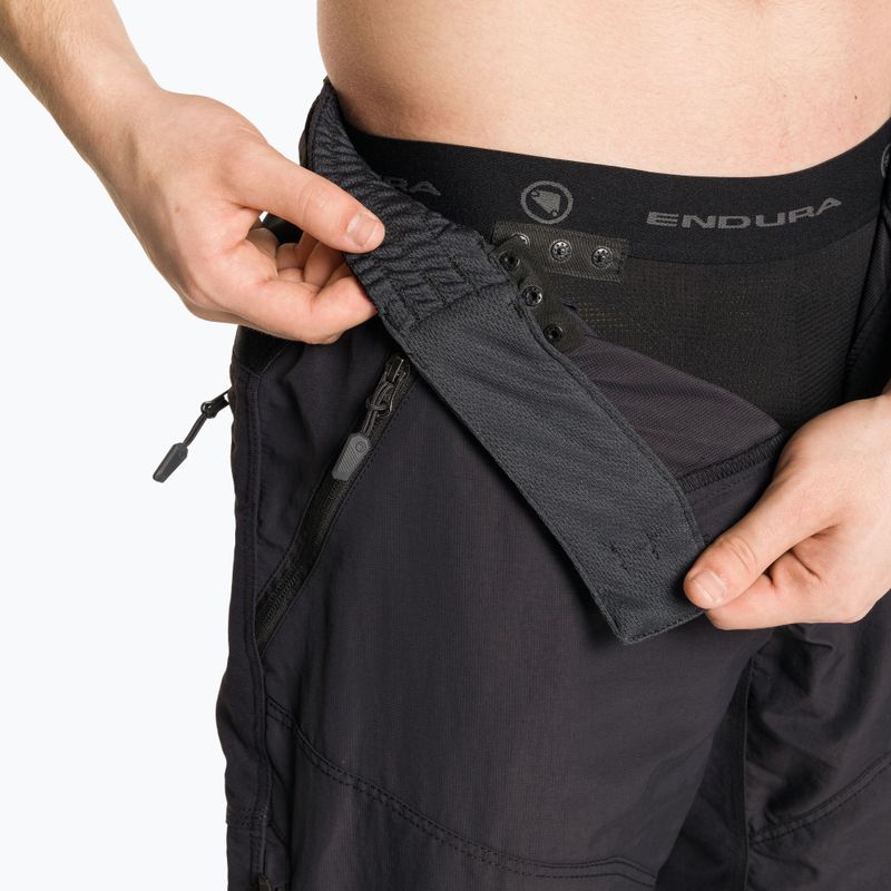 Pantaloni scurți de ciclism pentru bărbați Endura Hummvee 3/4 black 5