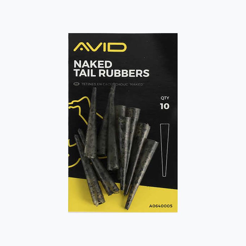 Avid Carp Naked Tail Cauciuc camuflaj de siguranță pentru protejarea clipurilor de siguranță A0640005 2