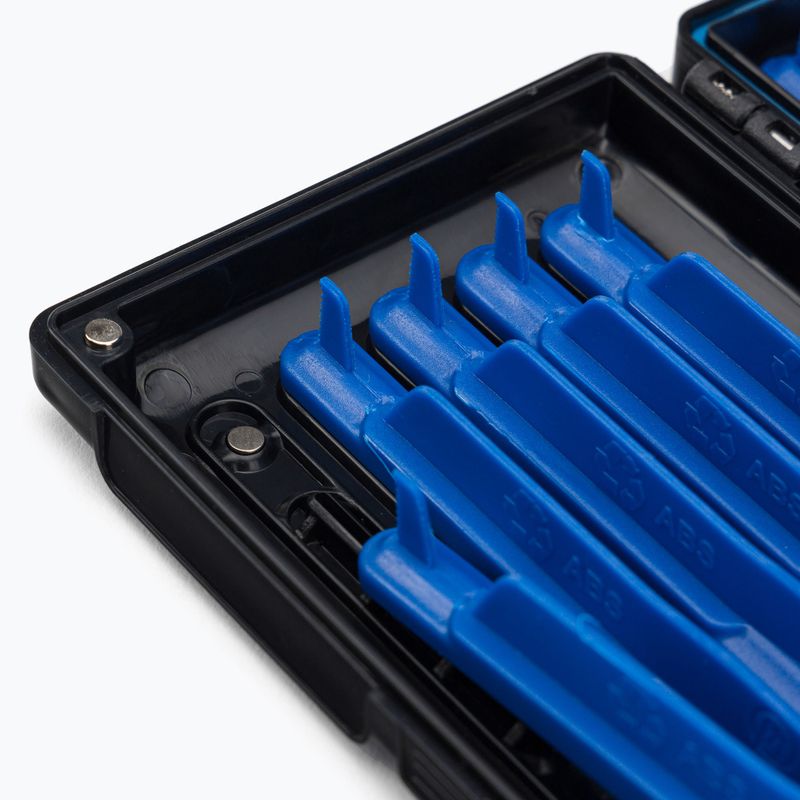 10 cm lider portofel Preston Mag Store Hooklenght Box negru/albastru P0220001 5