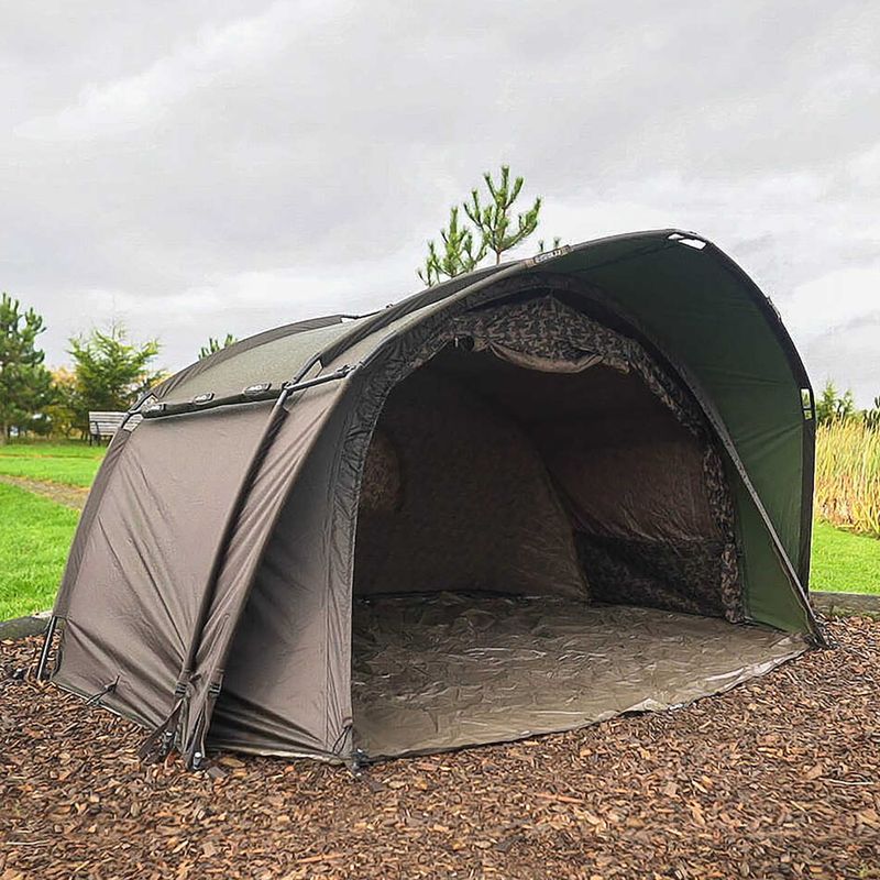 Avid Carp HQ HQ Dual Layer Bivvy One Man cort verde 4