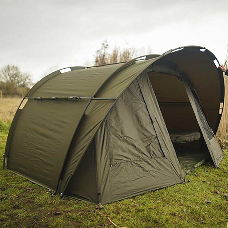 Avid Carp Ascent Bivvy TwoMan cort de crap verde A0530009 7