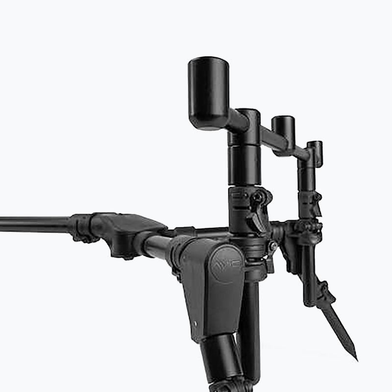 Avid Carp Lok Down Compact Pod 3 rod rack negru A0480022