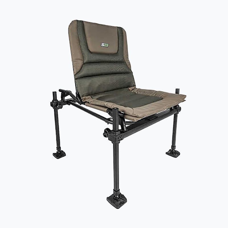 Korum Accesorii Scaun de pescuit S23 Deluxe maro K0300023