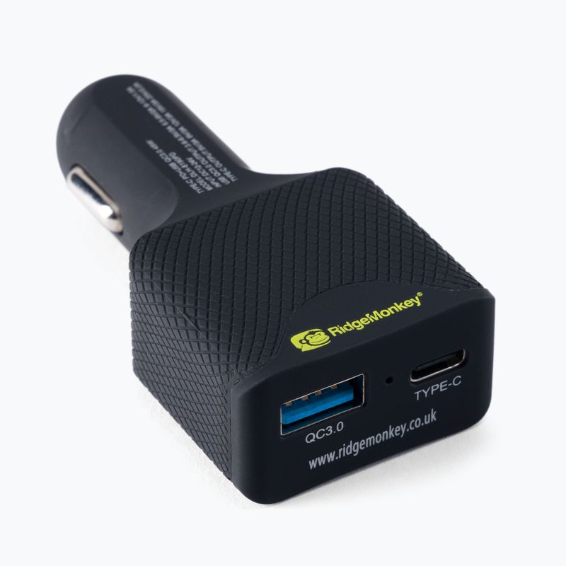 RidgeMonkey Vault 45W USB-C PD Car Charger negru RM146 2