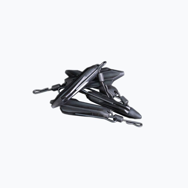 Ridge Monkey Connexion Uni Lead Clip Silt 5 piese de crap negru RMT103 2