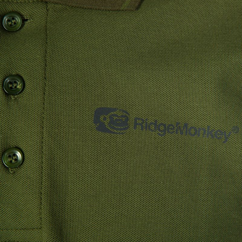 RidgeMonkey Apearel Apearel Dropback Polo Shirt verde RM266