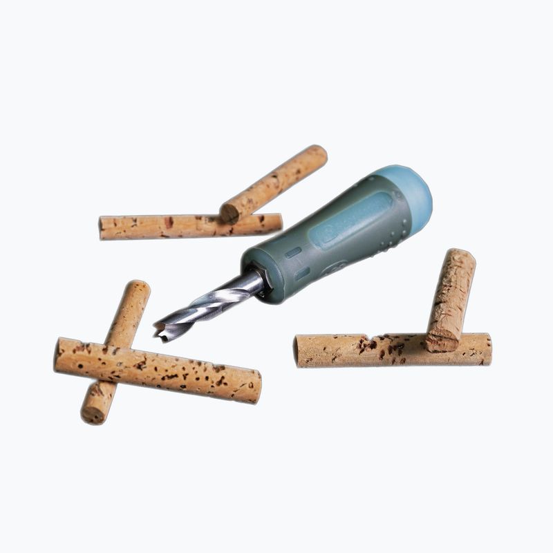 RidgeMonkey Combi Bait Drill & Cork Sticks verde RMT307