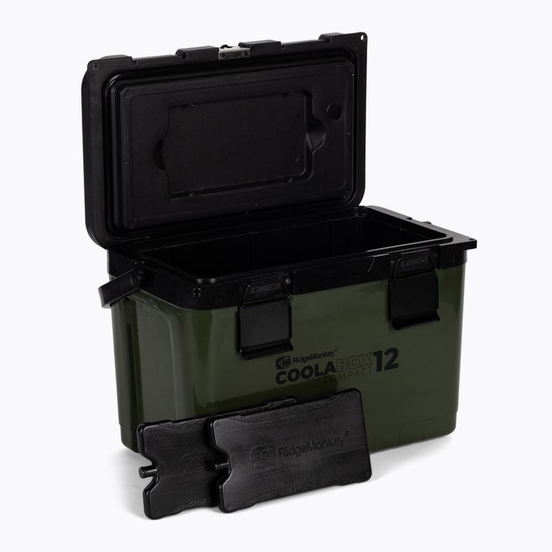 RidgeMonkey CoolaBox Frigider de pescuit compact verde RM CLB 12 2