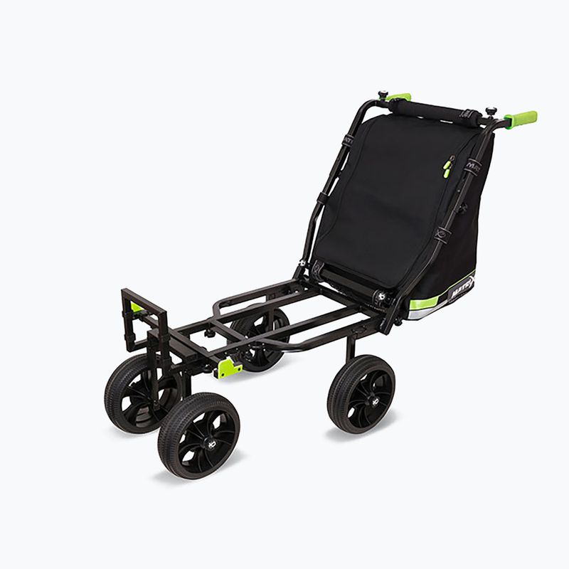 Carucior de pescuit Matrix 4 roti Transporter negru GTR004