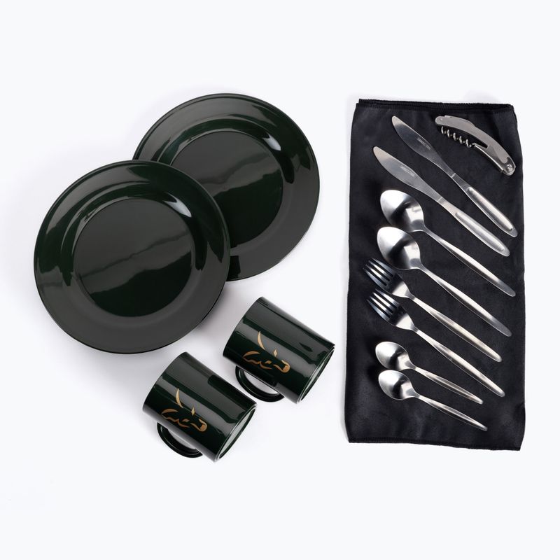Fox R-Series 2 Man Carp Crap Dinner Set verde CLU374