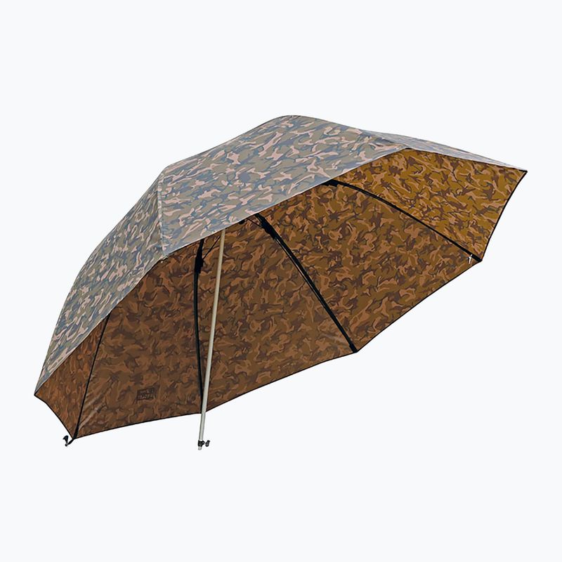 Fox 60 'Camo Camo Brolly umbrelă maro crap CUM268