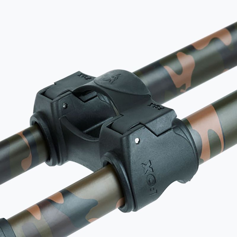 Suport pentru 3 tije Fox Ranger MK2 CAMO Pod maro/negru CRP039 5